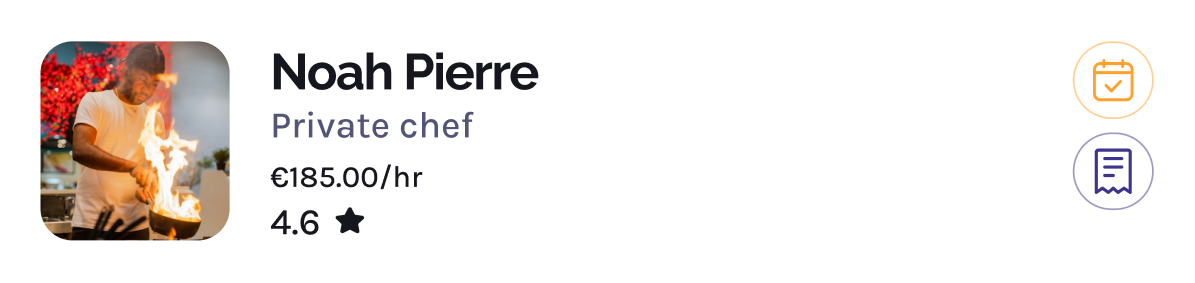 myShift banner UI chef